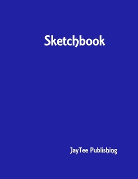 Sketchbook: Artist Sketchbook Draw and Write Journal. 154 Blank Paper with Black Rounded Corner Frame for Sketching, Drawing and Writing. Blue.