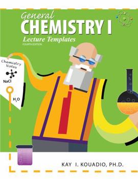 Paperback General Chemistry I: Lecture Templates Book