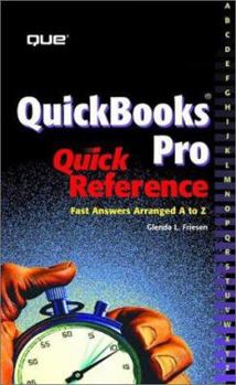Spiral-bound QuickBooks Pro Quick Reference: Fast Answers Arranged A to Z Book