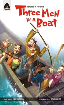 Paperback Three Men in a Boat: The Graphic Novel Book