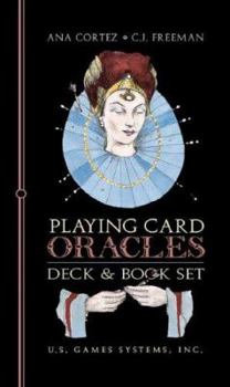 Paperback Playing Card Oracles Deck & Book Set Book