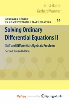 Paperback Solving Ordinary Differential Equations II: Stiff and Differential-Algebraic Problems Book