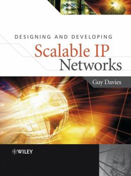 Hardcover Designing and Developing Scalable IP Networks Book