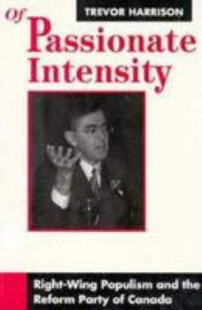 Hardcover Of Passionate Intensity -OS Book