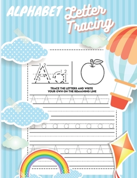 Paperback Alphabet Letter Tracing: Letter Tracing Book for Preschoolers: Book