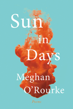 Hardcover Sun in Days: Poems Book