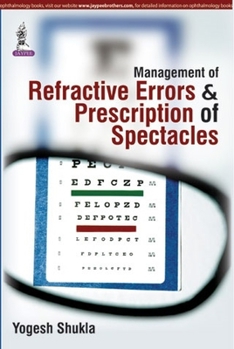 Paperback Management of Refractive Errors & Prescription of Spectacles Book
