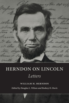 Hardcover Herndon on Lincoln: Letters Book