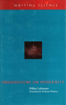 Paperback Observations on Modernity Book