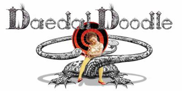 Hardcover Daedal Doodle Book