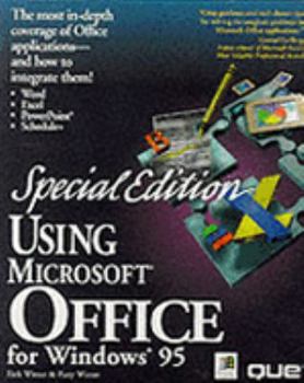 Paperback Using Microsoft Office for Windows 95 Book