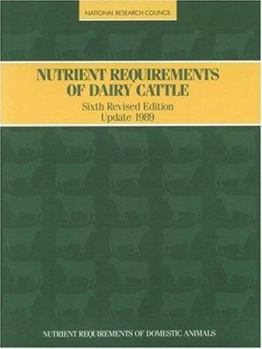 Paperback Nutrient Requirements of Dairy Cattle Book