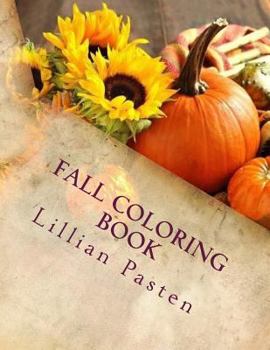 Paperback Fall Coloring Book