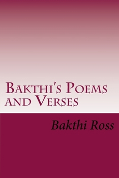 Paperback Bakthi's Poems and Verses: Poetry Book