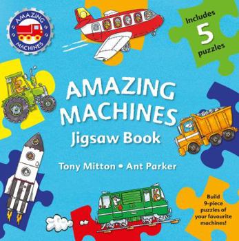 Board book Amazing Machines Jigsaw Book
