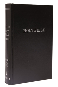 Hardcover KJV, Pew Bible, Hardcover, Black, Red Letter Edition Book