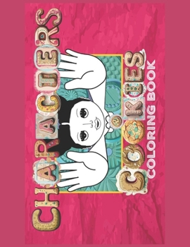 Paperback Characters & Cookies: Coloring Book