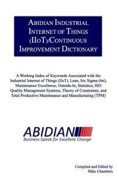 Paperback Abidian Industrial Internet of Things (IIoT)/Continuous Improvement Dictionary: A Working Index of Keywords Associated with the Industrial Internet of Book