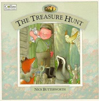 Paperback The Treasure Hunt (Percy the Park Keeper) Book