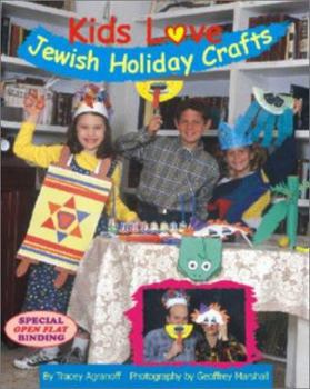 Spiral-bound Kids Love Jewish Holiday Crafts Book