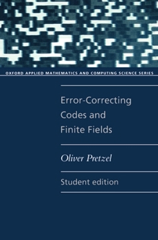 Paperback Error-Correcting Codes and Finite Fields Book