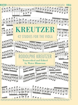 Hardcover 42 Studies: Transcribed for Viola (Schirmer's Library of Musical Classics, Volume 1737) Book