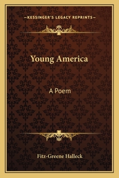 Paperback Young America: A Poem Book