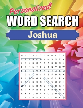 Paperback Joshua Word Search: Large Print Word Find Puzzles Book