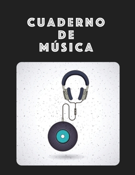 Cuaderno De Musica: Músicos Composición Libro Instrumento Manuscrito Personal Papel Piano Guitarra Estándar 13 Bastón Cuaderno grande / Diario Regalo ... Tapa blanda, Acabado mate (Spanish Edition)
