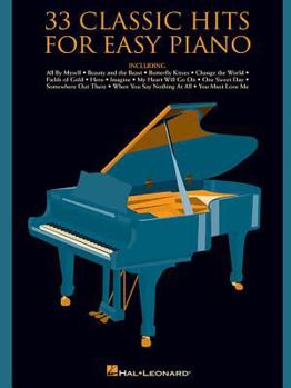 Paperback 33 Classic Hits for Easy Piano Book