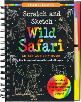 Misc. Scratch & Sketch Wild Safari (Trace Along) Book