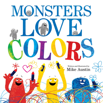 Hardcover Monsters Love Colors Book