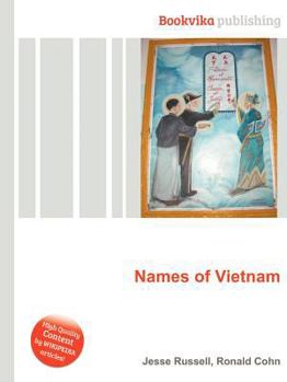 Paperback Names of Vietnam Book