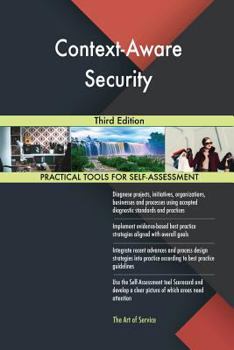 Paperback Context-Aware Security Third Edition Book