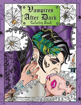 Paperback Vampires After Dark: Coloring Book