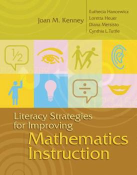 Paperback Literacy Strategies for Improving Mathematics Instruction Book