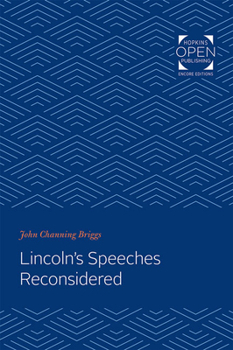 Paperback Lincoln's Speeches Reconsidered Book