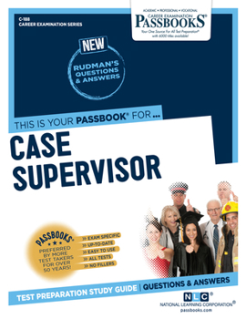 Paperback Case Supervisor / I (C-188): Passbooks Study Guide Volume 188 Book