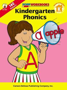 Paperback Kindergarten Phonics, Grade K (Home Workbooks) Book