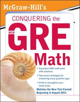 Paperback McGraw-Hill's Conquering the New GRE Math Book