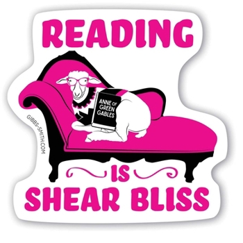 Paperback Reading is Shear Bliss Barn Sheep Sticker Book