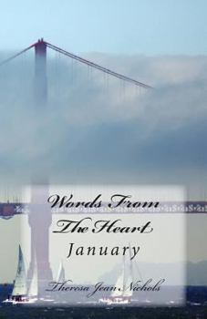 Paperback Words From The Heart: January Book