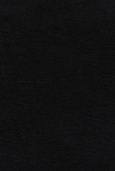 Bonded Leather Niv, Thompson Chain-Reference Bible, European Bonded Leather, Black, Thumb Indexed, Red Letter, Comfort Print Book