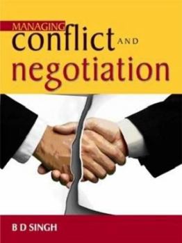 Paperback Managing Conflict and Negotiation Book