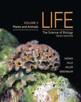 Paperback Life: The Science of Biology (Volume 3): Chapters 1, 34-53 Book