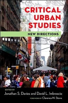 Paperback Critical Urban Studies: New Directions Book