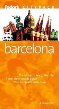 Paperback Fodors Citypack Barcelona Book