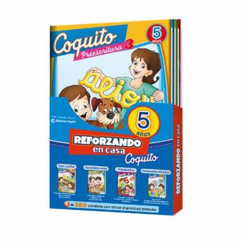 Paperback PACK Reforzando en casa con Coquito (4 libros) 5 años Book