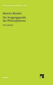 Hardcover Der Ausgangspunkt des Philosophierens [German] Book