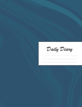 Daily Diary: Blank 2020 Journal Entry Writing Paper for Each Day of the Year | Marble Texture Designed Pattern | January 20 - December 20 | 366 Dated ... Your Life, Set Goals & Get Things Done